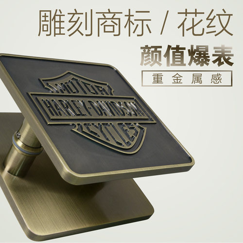 黑色中式现代仿古铜铝合金个性定制玻璃门拉手大门实木门推拉把手