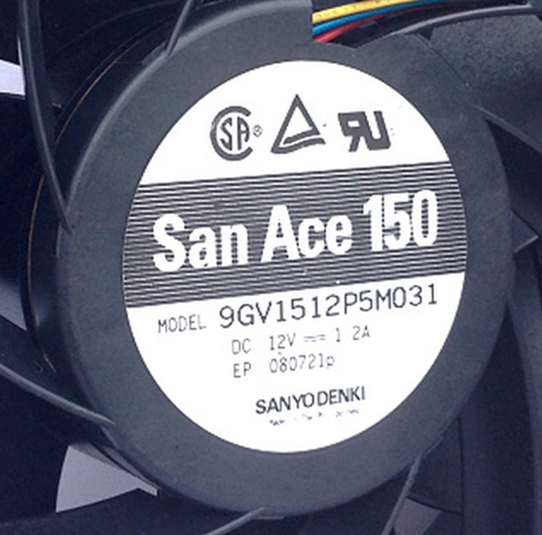 15CM厘米12V直流超大风量4线PWM工业设备机柜散热风扇 换气扇