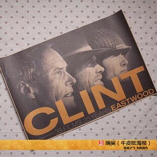 克林特伊斯特伍德 海报 Clint Eastwood 奇连伊士活 克林伊斯威特
