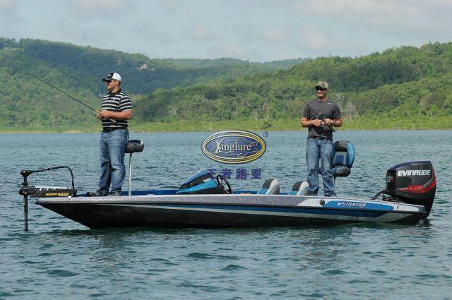 美国 进口 路亚艇 stratos 189vlo 钓鱼船 专业bass艇 玻璃钢船身