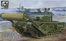 恒辉模型 AFV 1/35丘吉尔四型登陆坦克附地毯铺设装置AF35285