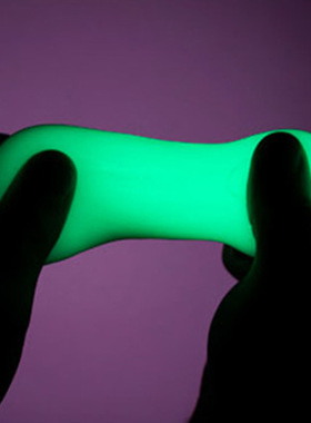 夜光弹跳橡皮泥软泥 发光水晶泥粘土彩泥putty减压儿童玩反复使用