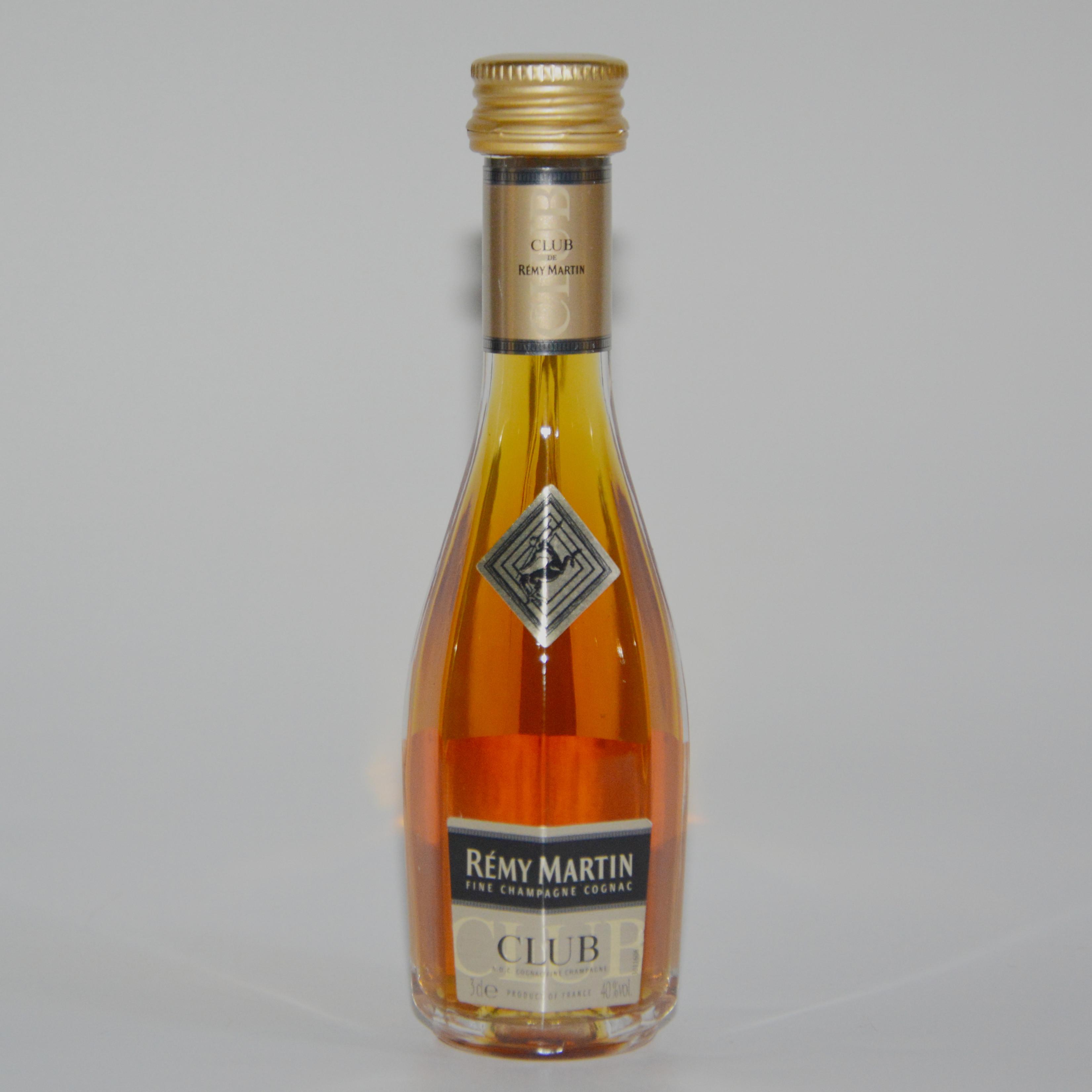 酒版收藏 remy martin人头马club特优干邑白兰地30ml小洋酒行货