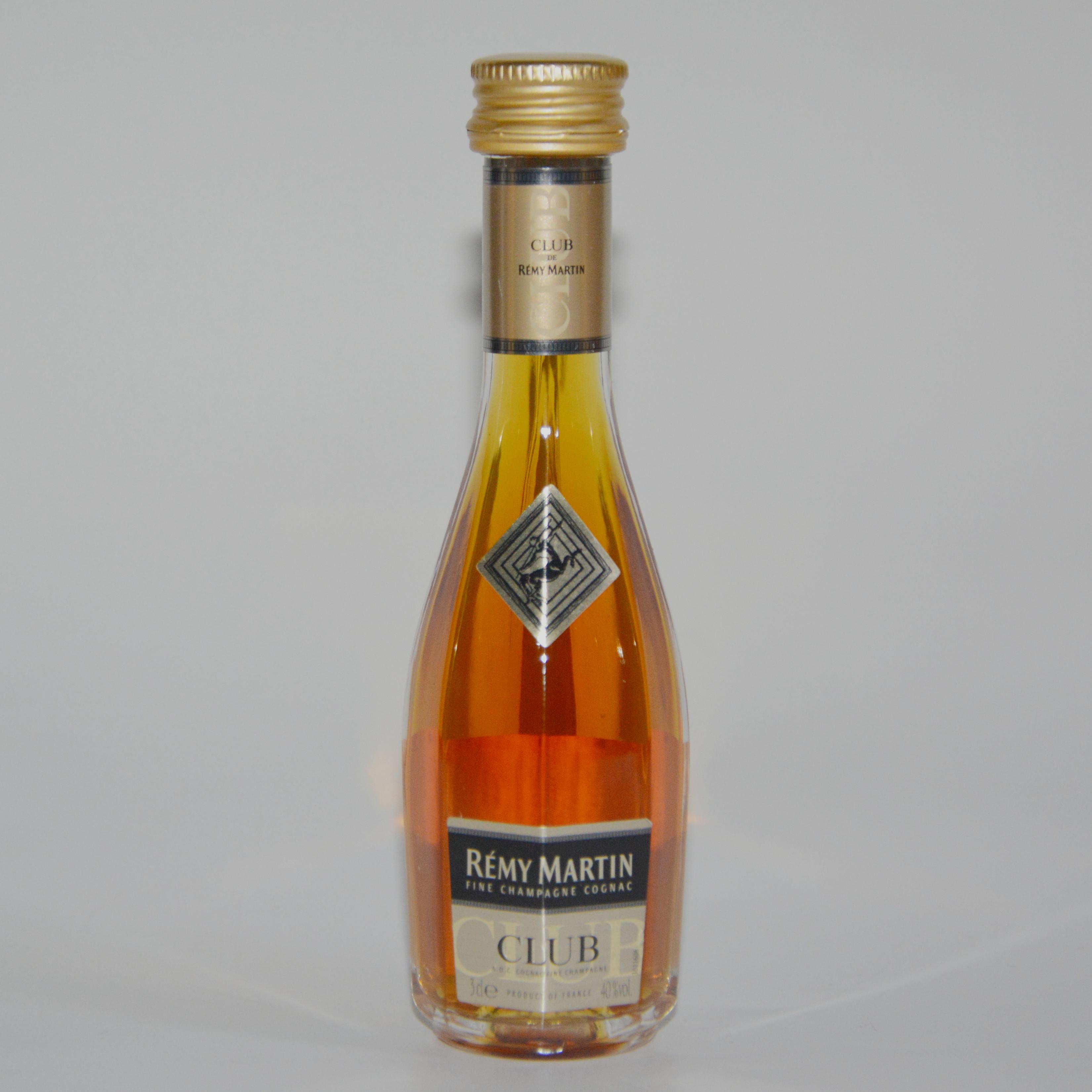 酒版收藏 Remy Martin人头马CLUB特优干邑白兰地30ml小洋酒行货