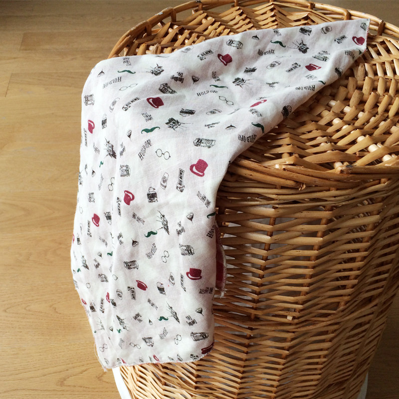 Echarpe garcon CHENGXI en coton - Ref 2143008 Image 1