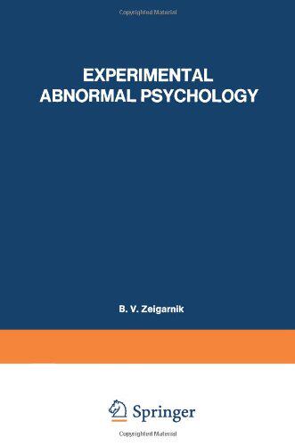 【预售】Experimental Abnormal Psychology