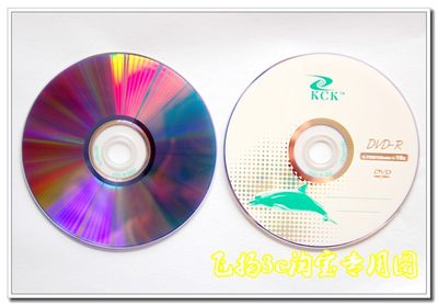 行货--KCK DVD刻录盘/DVD-R空白光盘/4.7G/16X/5张