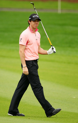 高尔夫明星海报麦克罗伊房间客厅海报装饰高尔夫球会所挂画T2526A