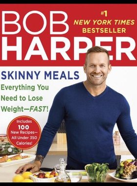 【预售】Skinny Meals: Everything You Need to Lose Weight