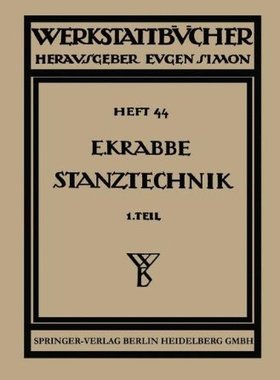 【预订】Stanztechnik: Technologie Des Schnei...