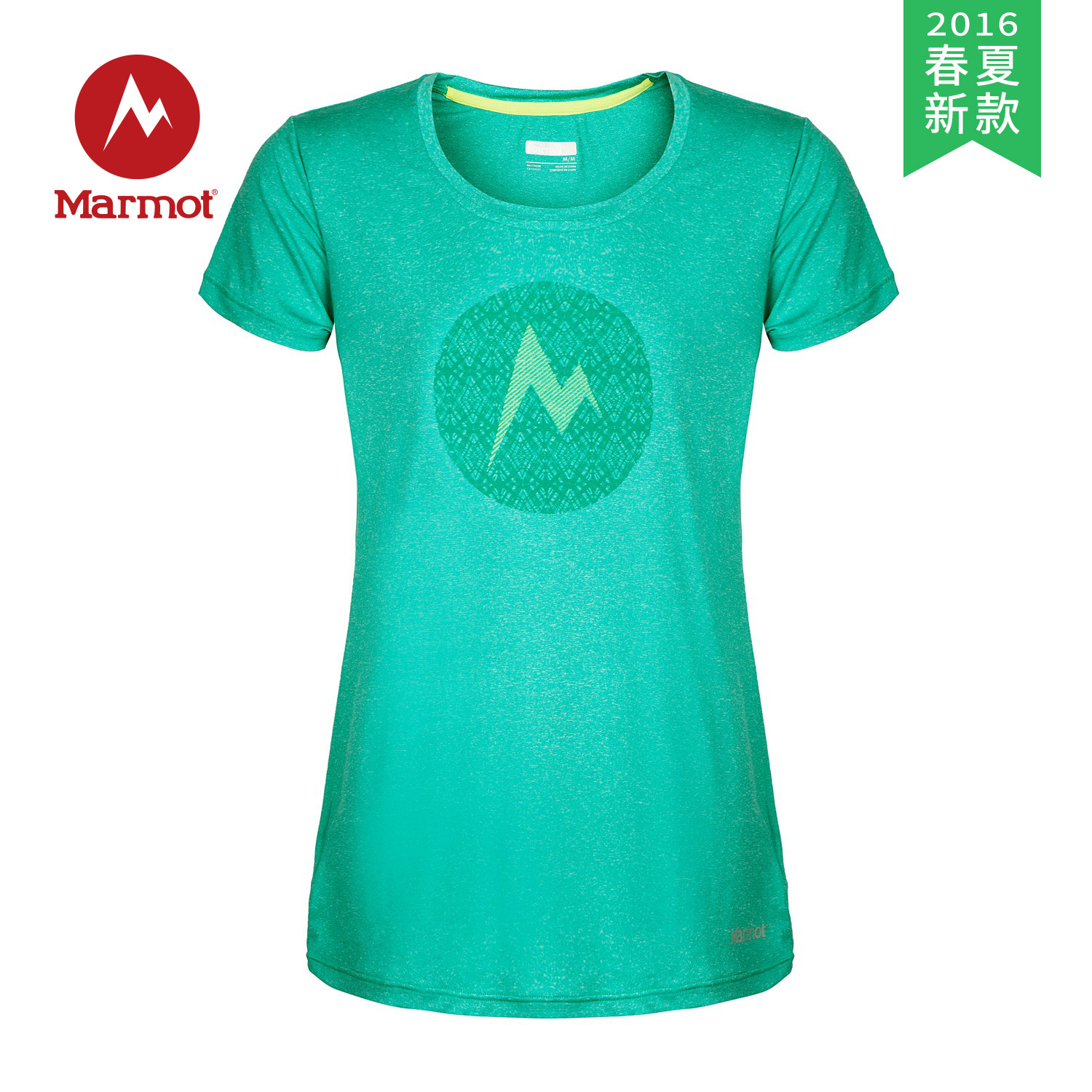 T-shirt sport pour femme MARMOT à manche courte en polyester - Ref 2027506 Image 1