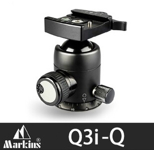 韩国 Markins脚印 Q3i-q 板扣云台 黑现货 2014 新款云台