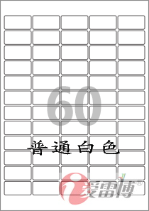 A4/不干胶/标签纸/普通打印机打印/爱雷博白色标签CL562-100张