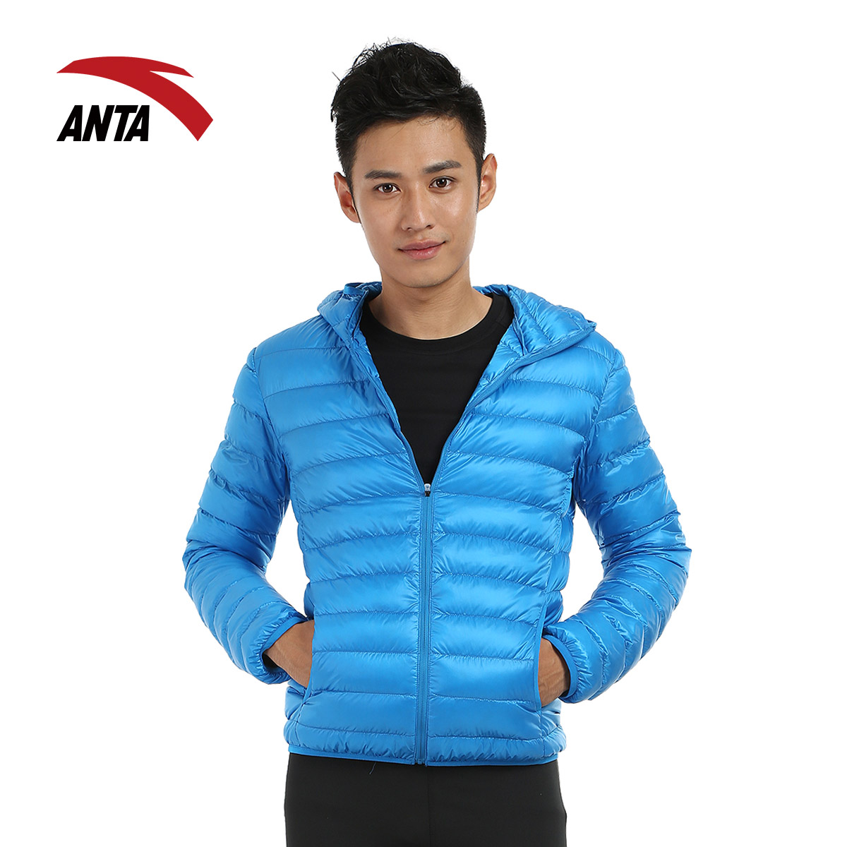 Veste de sport homme ANTA en coton - Ref 500718 Image 1