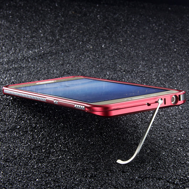 iMatch Slim Light Aluminum Metal Shockproof Bumper with Kickstand for Xiaomi Mi 5