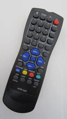 适用海尓电视遥控器HTR-023 34F2A-T 34F5D-T 34F9A-T 34P9A-T