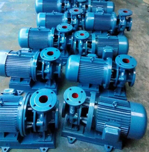 IRW 管道泵 清水离心泵 热水循环增压泵 直联 200卧式 ISW40 4kw