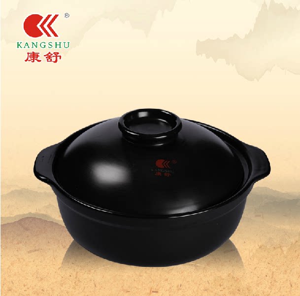 正品康舒陶瓷 砂锅炖锅陶瓷煲焖锅 炖菜煲汤锅 煲汤炖菜汤煲