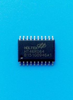 代理销售合泰AD型八位单片机HT46R064 SOP20全新原装