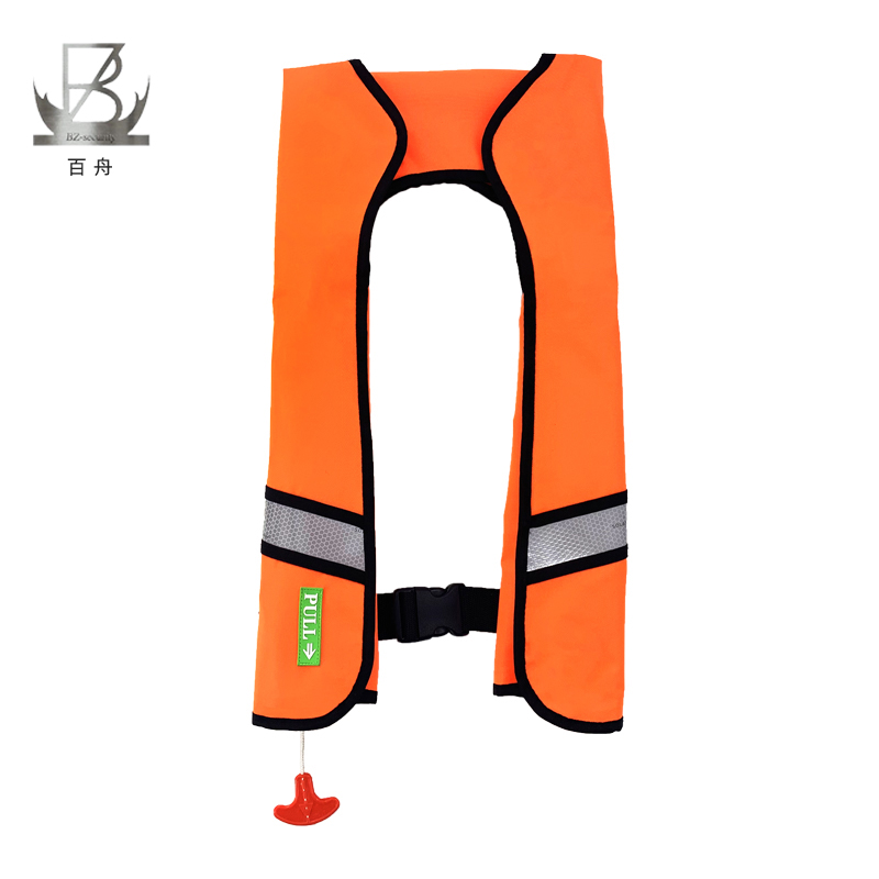 Automatic inflatable life jacket Adult professional fishing thin portable inflatable marine vehicle-mounted large buoyancy rescue vest