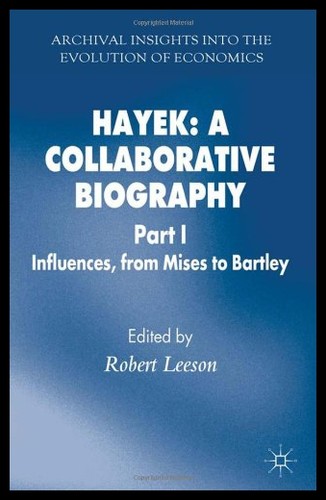 【预售】Hayek: A Collaborative Biography: Part 1 Influenc - 封面