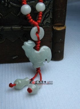 天然吊坠属龙人翡翠玉