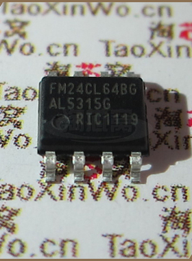 进口原装RAMTRON铁电FM24CL64-GTR SOP8 深圳现货促销