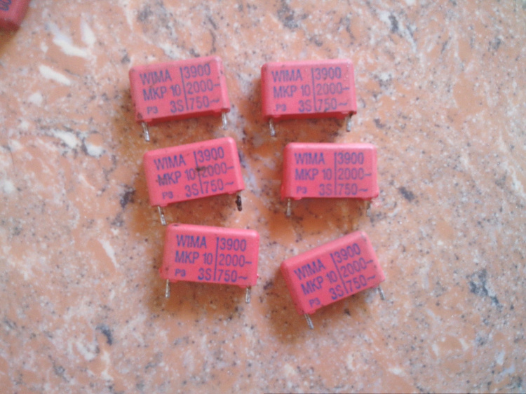 威马 WIMA MKP10系列 2000V 0.0039UF 3900PF 发烧耦合薄膜电容