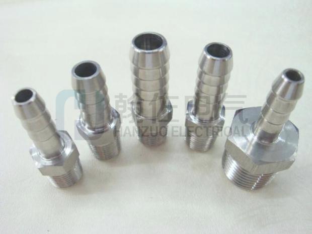 六角外丝宝塔接头插6-20mm气管