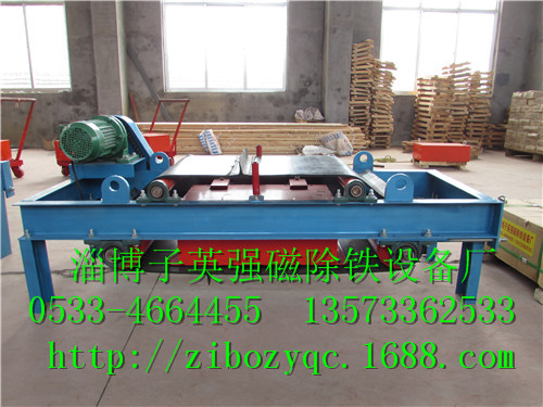 RCYC-8永磁自卸式除铁器，自动卸铁式除铁装置再生石子吸钢筋头