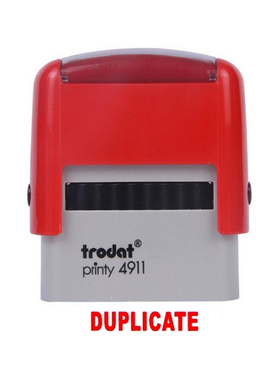 trodat卓达 E101 回墨印章 DUPLICATE 回墨万次印章 翻斗印章4911