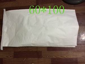 批发60*100cm白色进口牛皮纸塑袋食品袋编织袋包装袋牛皮纸编织袋