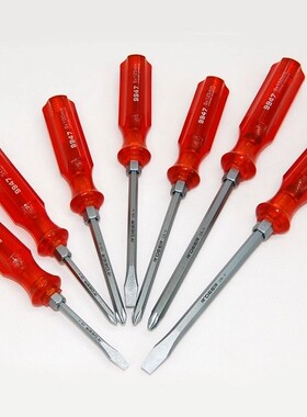 飞鹿 RDEER 七件穿心螺丝批组套 铬钒钢 十字 一字 no.9947