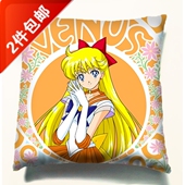 性感可爱萌图抱枕 动漫周边抱枕 饰 美少女战士装 订制4 卡通靠枕