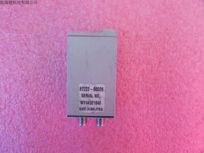 HP/Agilent 87222C DC-26.5GHz SMA接头双刀双掷同轴转换开关