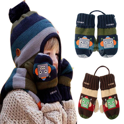 Gants pour enfants en de laine - Ref 2149443 Image 1