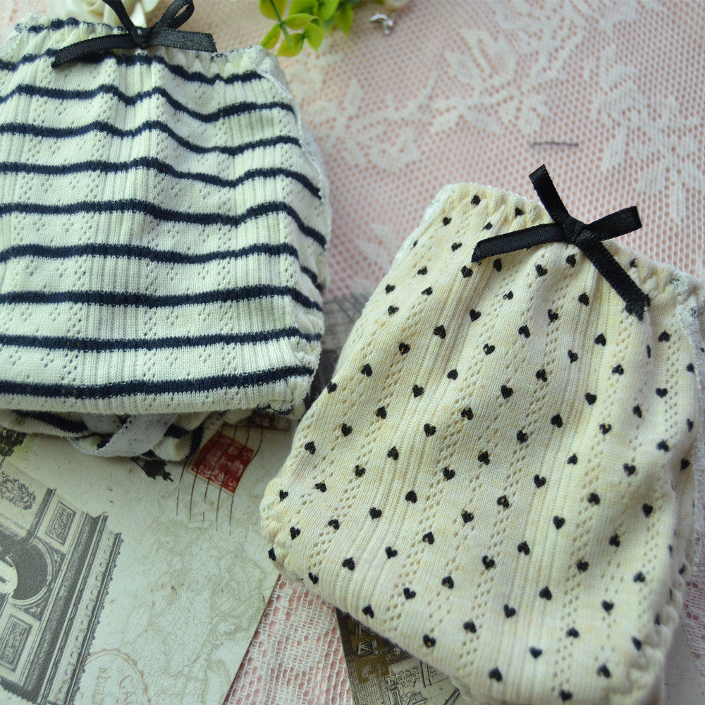 老店清仓特价夏季点点全棉女士纯棉内裤打孔透气棉薄款低腰三角裤,女士内衣/男士内衣/家居服,女三角裤,淘宝优惠券,粉丝福利购,淘宝优惠卷