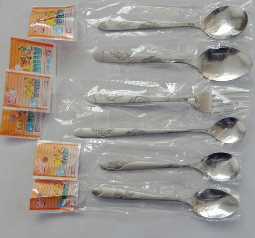 不锈钢调羹调味咖啡茶匙点心调更