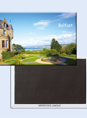 定制 北爱尔兰贝尔法斯特城堡旅游度假纪念品磁贴20726