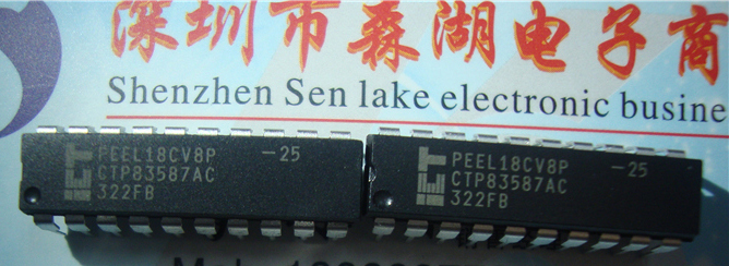 PEEL18CV8P-25 PEEL18CV8P DIP-20 ICT 原装正品