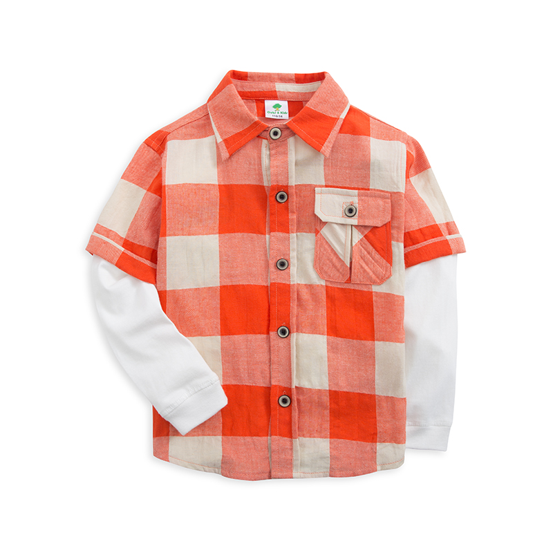 Chemise garcon CUBSKIDS à manche longue - Ref 2075886 Image 1