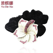 Ya na jewelry rhinestone ring ring wire flower hair accessories made by the Korean Y025