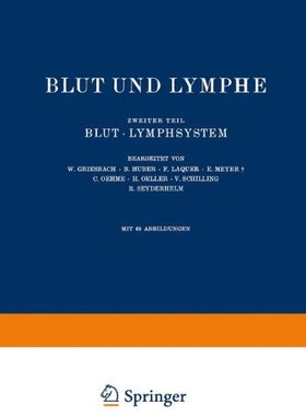 【预订】Blut Und Lymphe: Zweiter Teil Blut ....