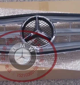 奔驰C级W204大标中网C180c200c260C300前中网原装正品