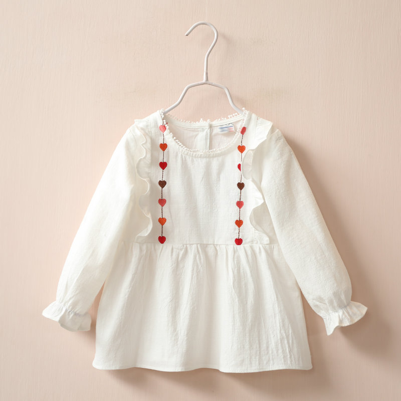 Chemise fille à manche longue - Ref 2088590 Image 1