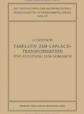 【预订】Tabellen Zur Laplace-Transformation ...