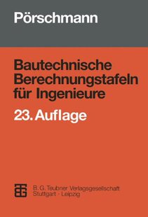 【预售】Bautechnische Berechnungstafeln Fur Ingenieure