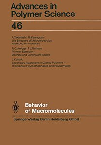 【预订】Behavior of Macromolecules