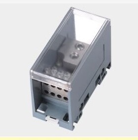 海燕 1进10出导轨式接线端子FJ6/JTS2C-70/10x6 一进十出分线端子