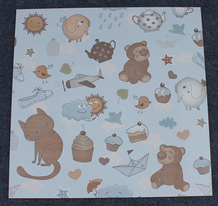 卡通幼儿园瓷砖儿童游乐园地砖600*600仿古砖花砖厨房卫生间墙砖